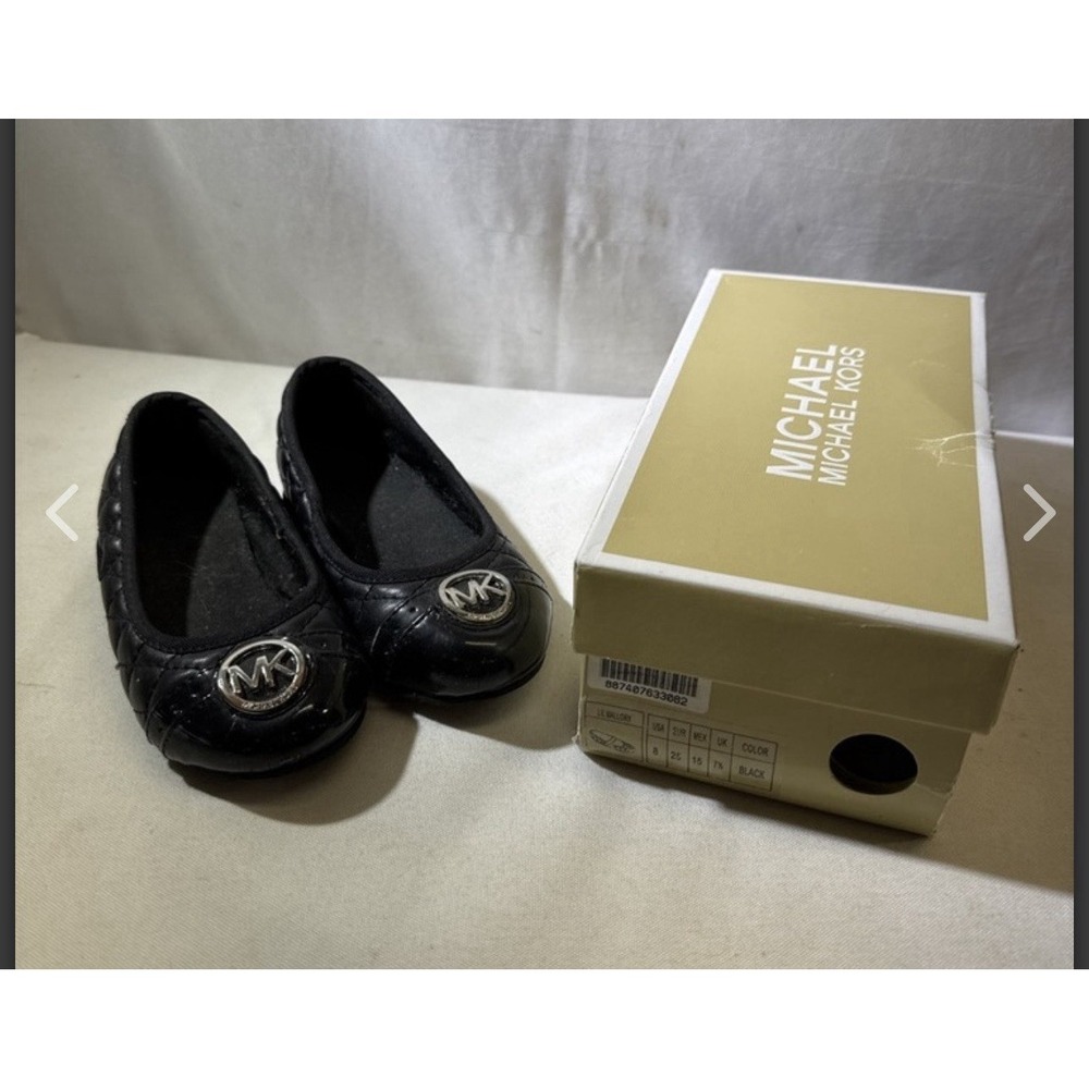 Michael Kors Little Girl Shoes Ballerina Flats Size 8